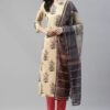 Women's Yellow Color Digital Printed Straight Kurta,Pant And Dupatta Set