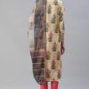 Women's Yellow Color Digital Printed Straight Kurta,Pant And Dupatta Set - Image 3