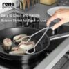 Barbeque Tong - Stainless Steel - Kitchen and Outdoor Utensils - Tong for Cooking / Serving / BBQ - 36 cm Pack of 1 - Image 4