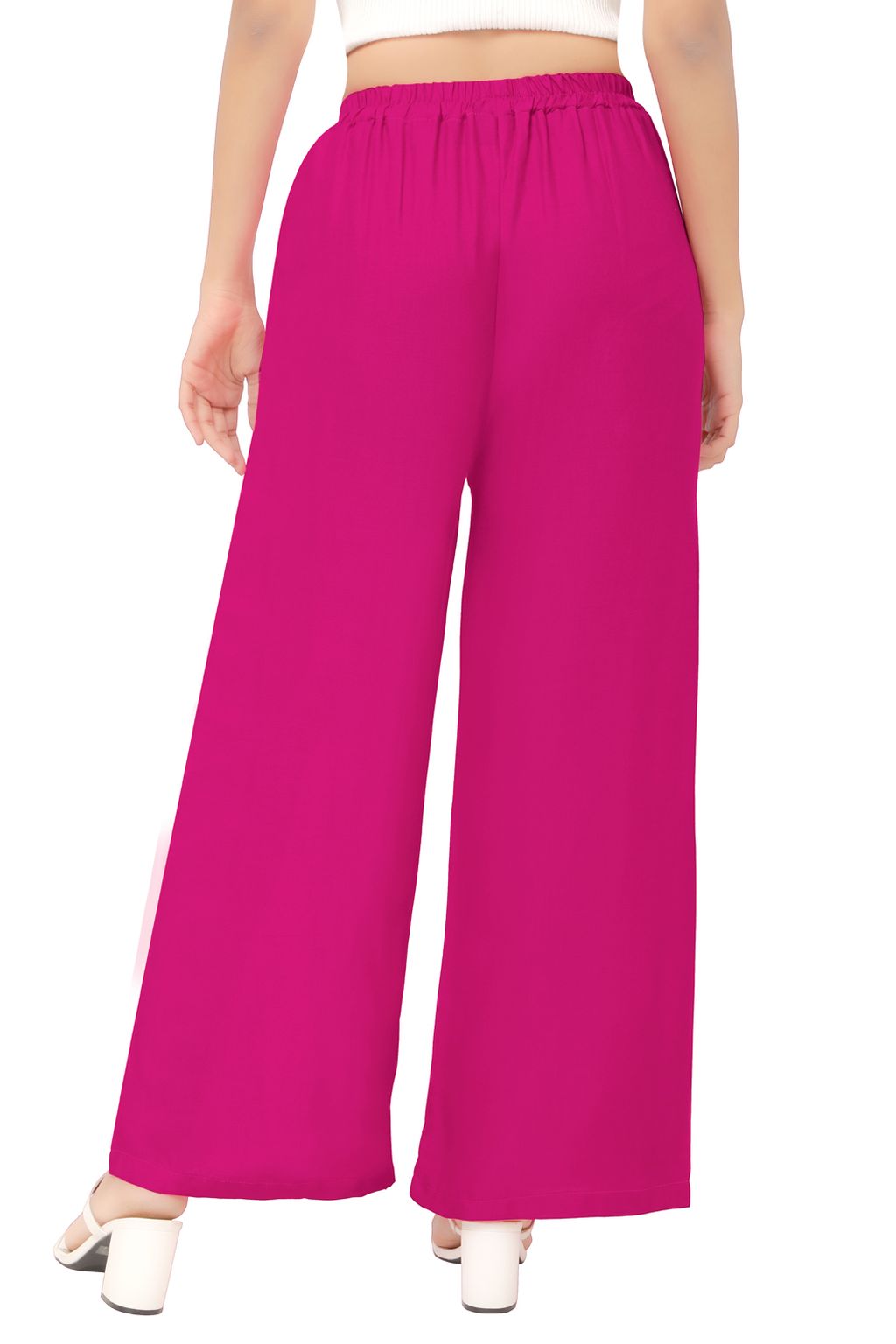 Buy SBF MART Women's Bottom Ethnic Wear Palazzo Trousers - 6 Pieces,  Multicolor, Free Size at Amazon.in