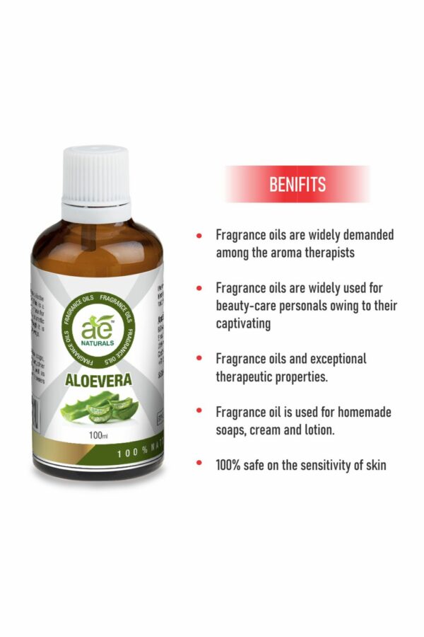 AE Naturals Aloevera Fragrance Oil 100ml - Image 2