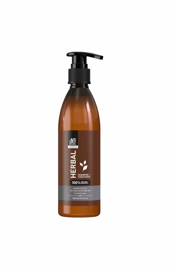 AE Naturals Herbal Shampoo with Conditioner 300ml - Image 2