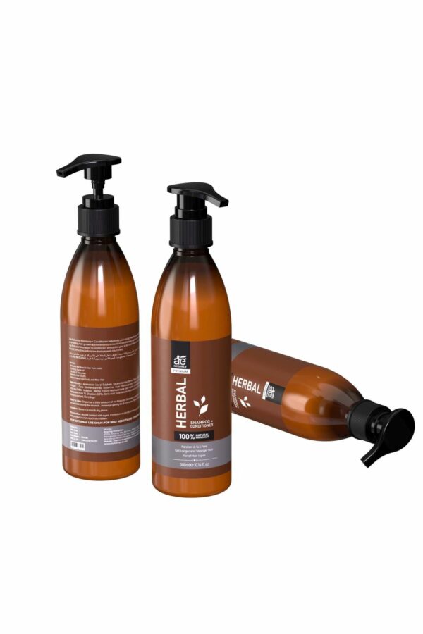 AE Naturals Herbal Shampoo with Conditioner 300ml - Image 3